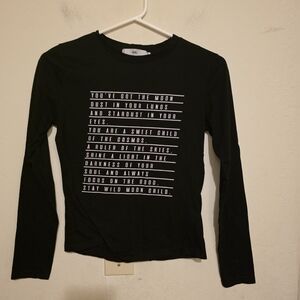 Adika Moon child long sleeve Shirt Black  size XS